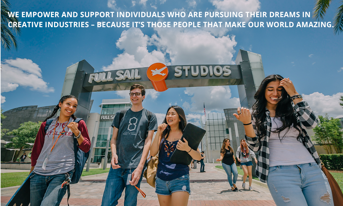 We empower and support individuals who are pursuing their dreams in creative industries - because it's those people that make our world amazing.